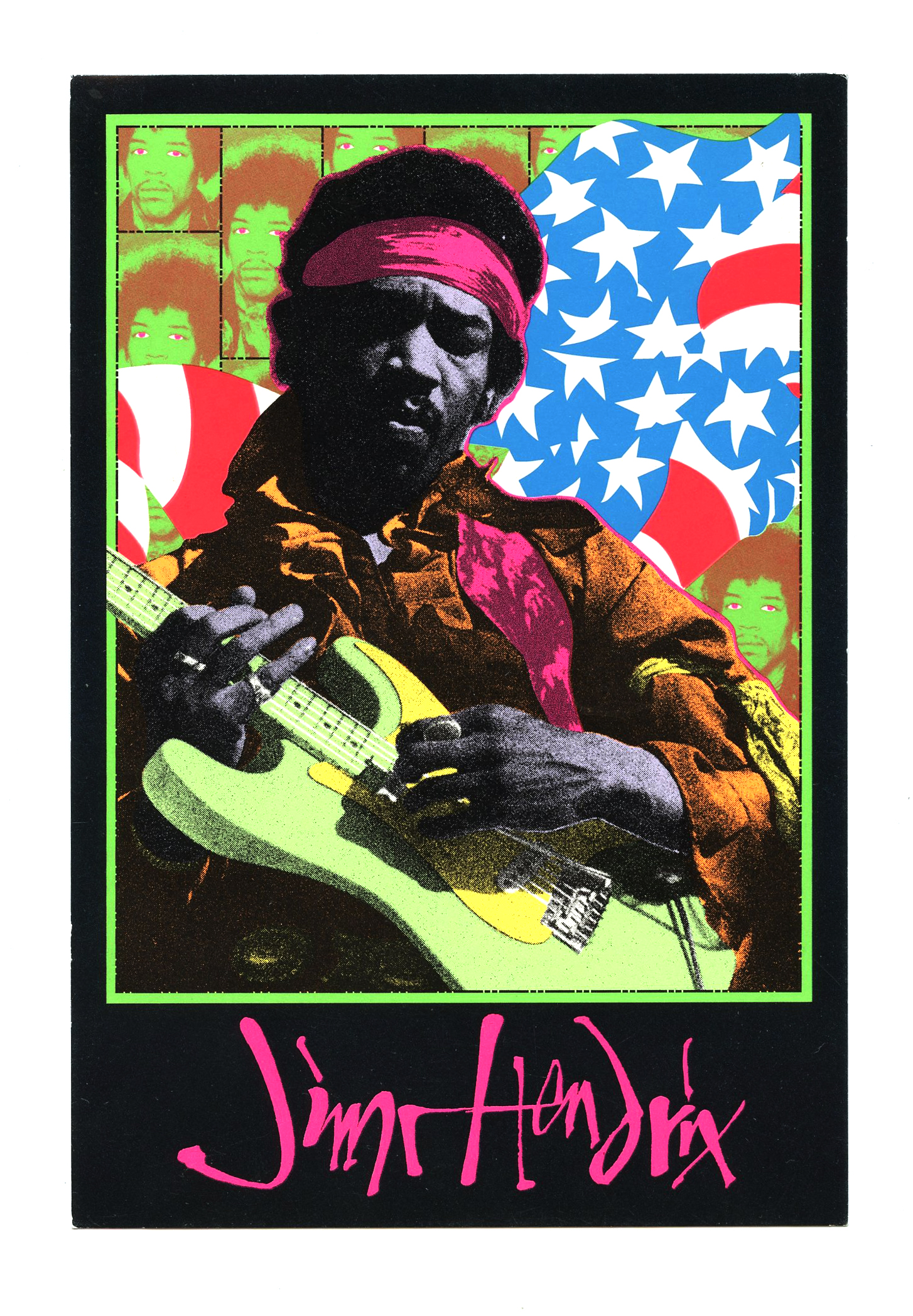 Jimi Hendrix Handbill Commemorative Frank Kozik