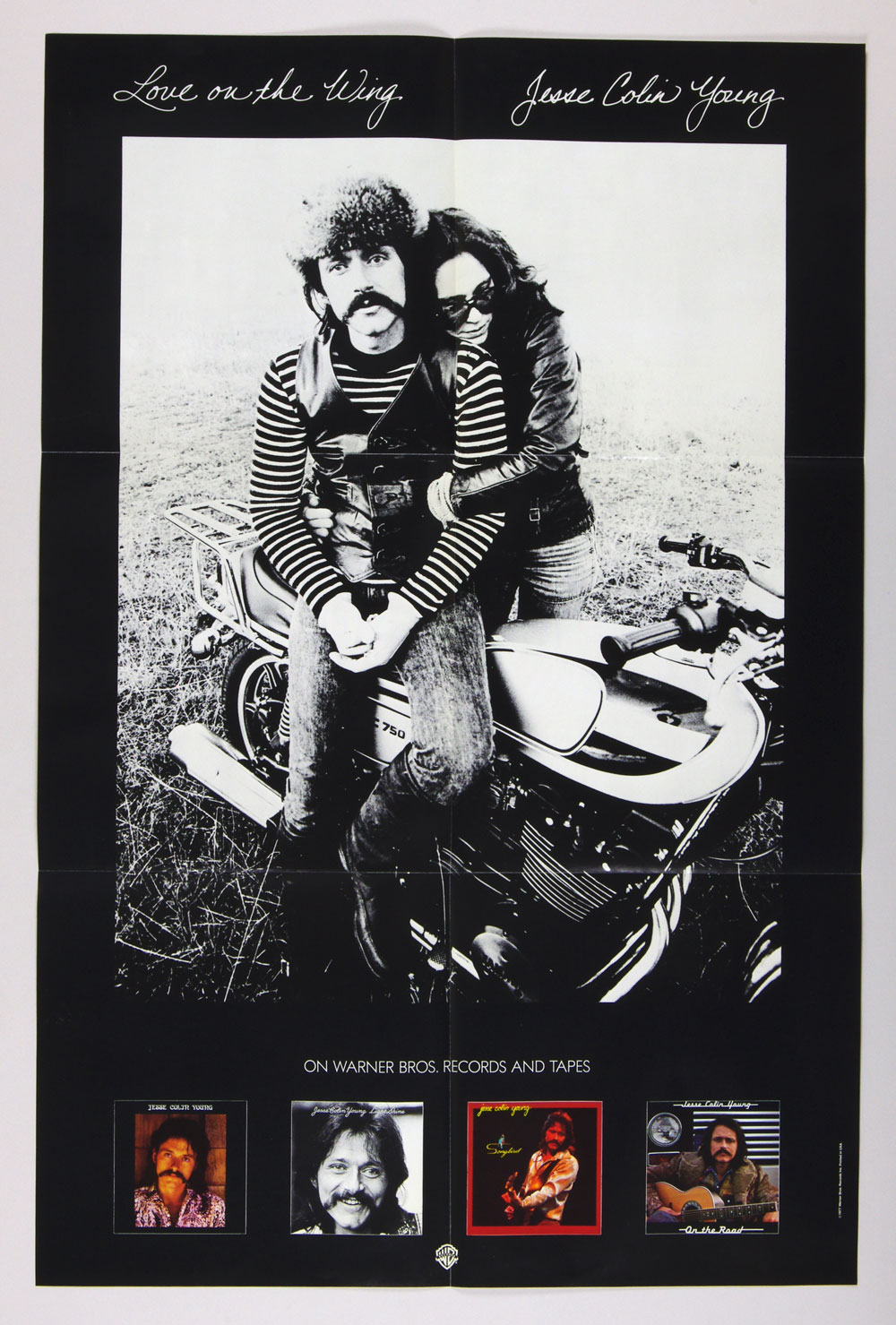 Jesse Colin Young Poster 1977 Love on the Wing Album Promotion