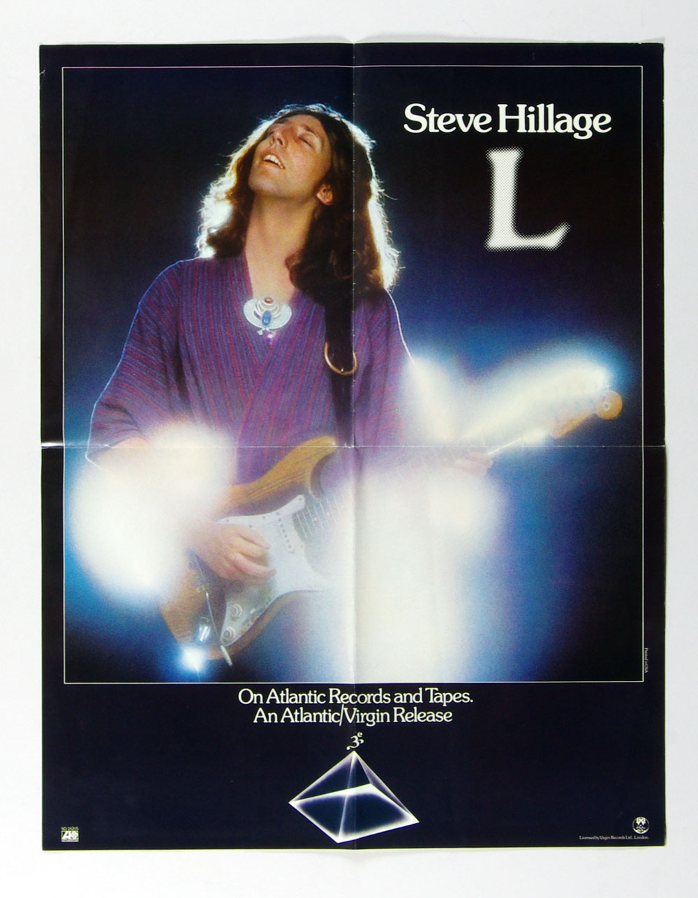 Steve Hillage Poster 1976 L Album Promotion