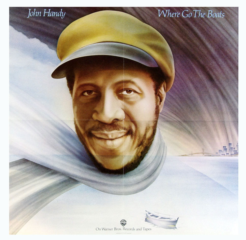 John Handy Poster 1978 Where Go The Boats Album Promotion