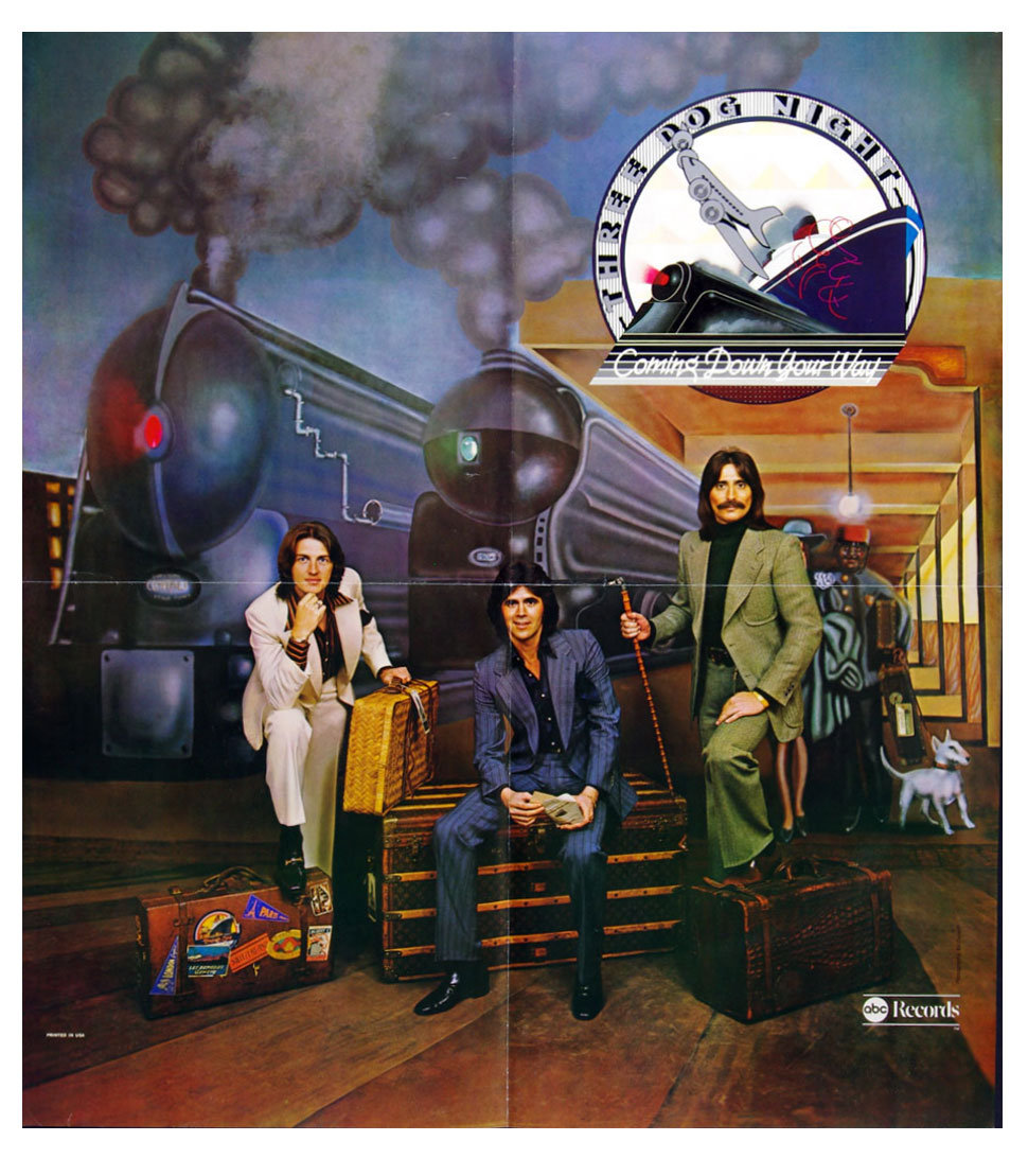 Three Dog Night Poster 1974 Coming Down Your Way Album Promotion