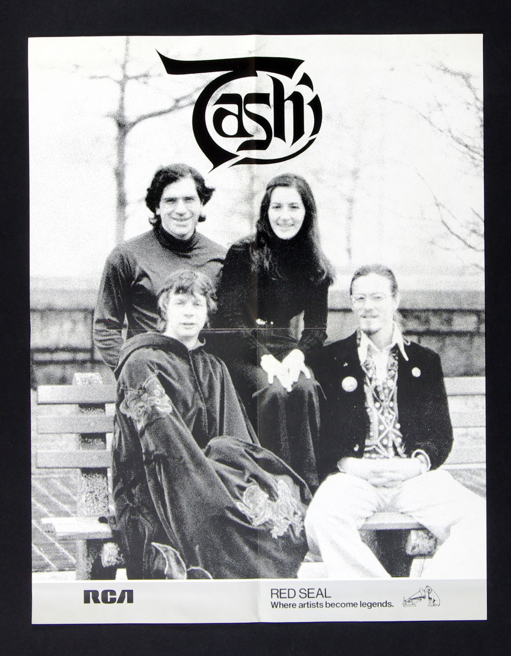 Tashi Poster 1977 New Classical Albums Promotion RCA Records