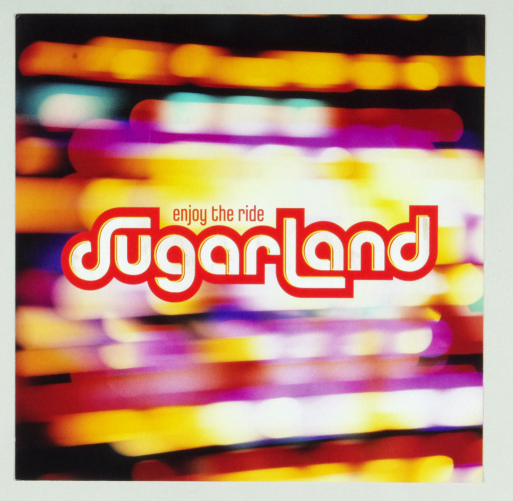 Sugarland Poster Flat 2006 Enjoy Ride Album Promotion 12 x 12