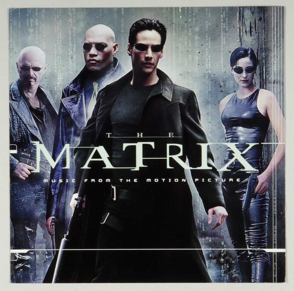 Matrix Poster Flat 1999 Original Movie Soundtrack Album Promo 12 x 12