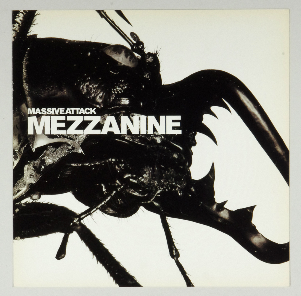 Massive Attack Poster Flat 1998 Mezzanine Album Promotion 12 x 12