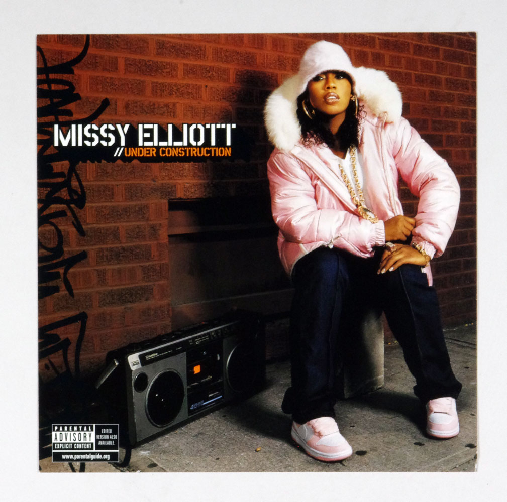 Missy Elliott Poster Flat 2002 Under Construction House Album Promo 12 x 12