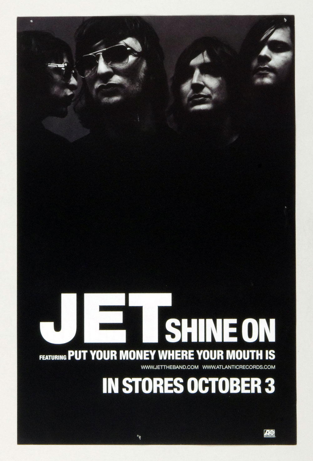 Jet Poster 2006 Shine On Album Promotion