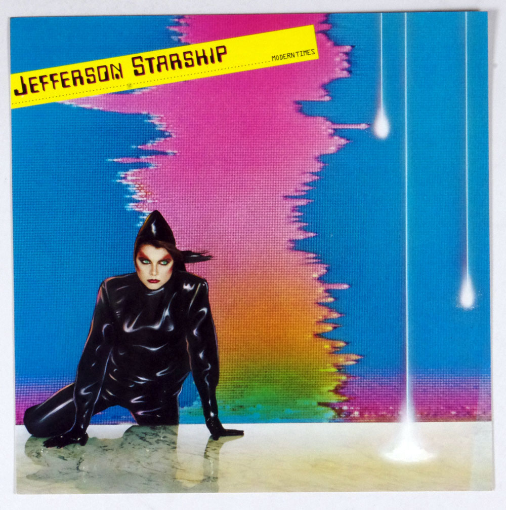 Jefferson Starship Poster Flat 1981 Modern Times Album Promotion 12 x 12