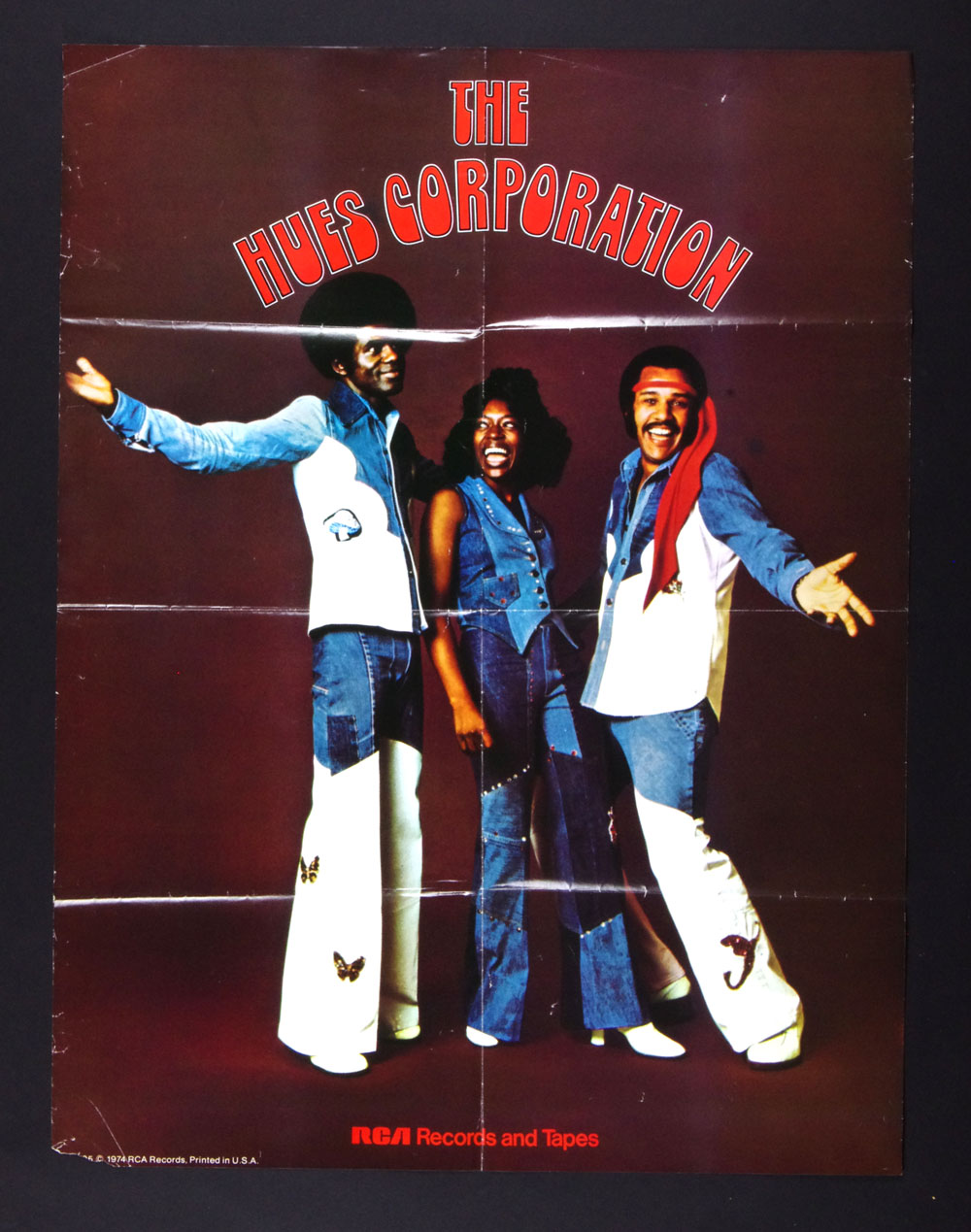 The Hues Corporation Poster 1974 Rockin' Soul Album Promotion