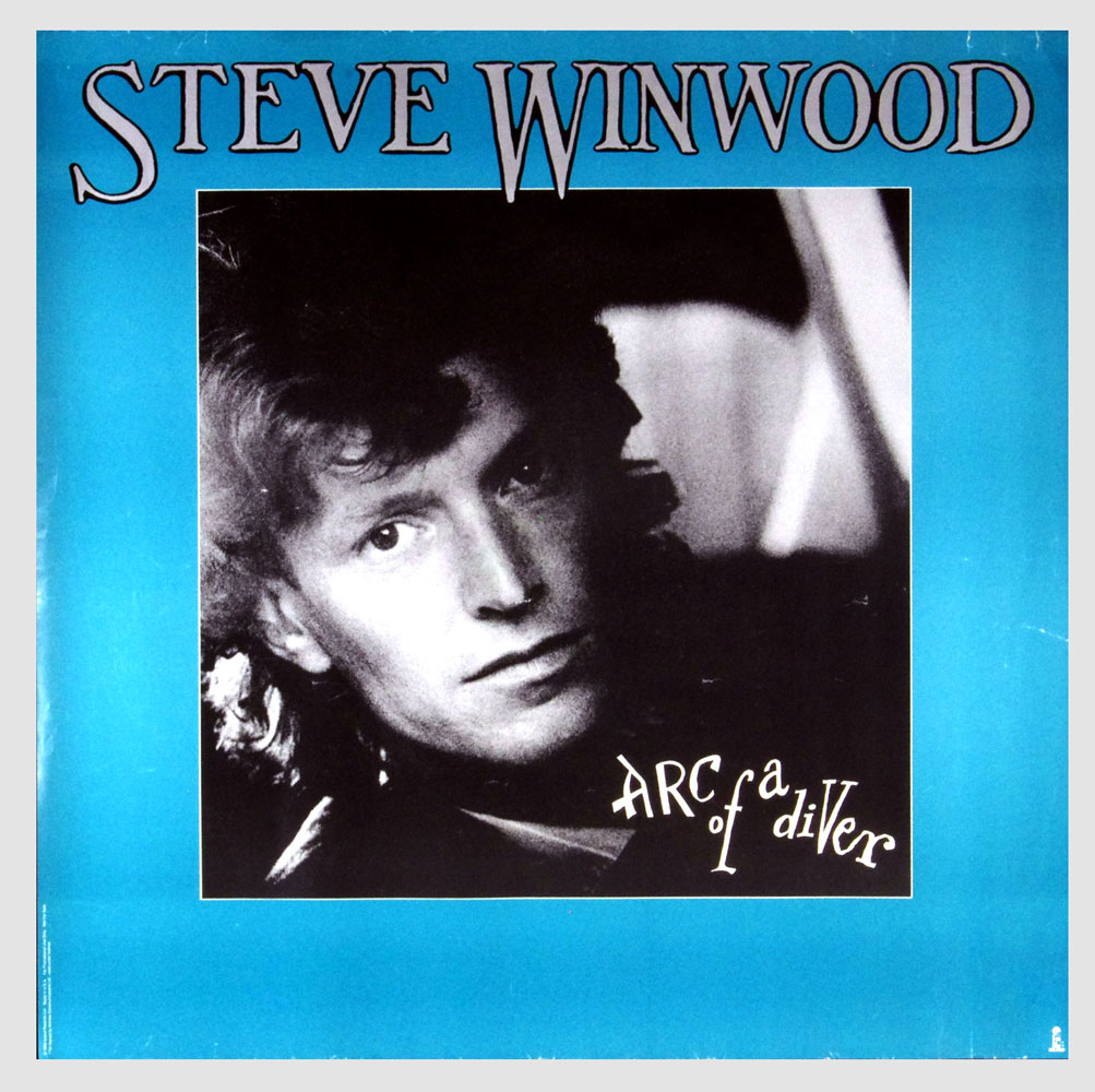 Steve Winwood Poster 1980 Arc of Diver Album Promotion