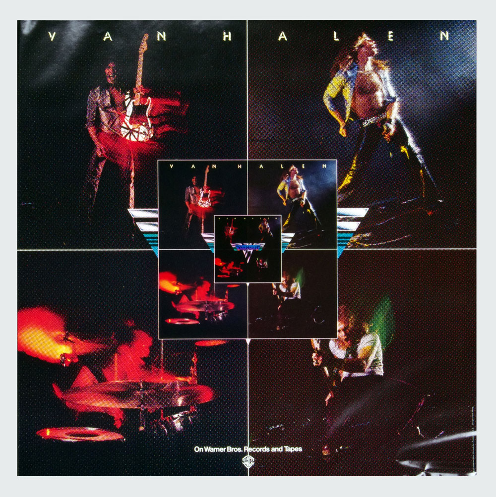 Van Halen Poster First Studio Recording Album Promo 1978 Warner Bros Records