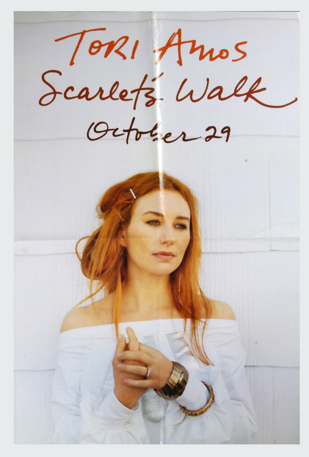 Tori Amos Poster 2002 Scarlet's Walk Album Promotion