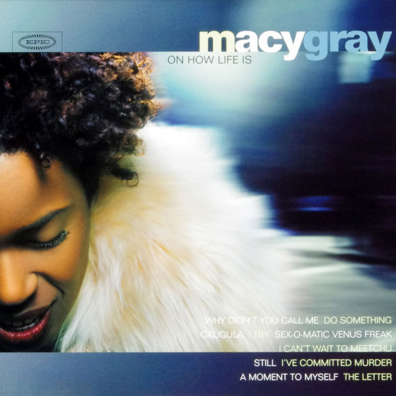 Macy Gray Poster Flat 1999 On How Life Is Album Promotion 12 x 12 