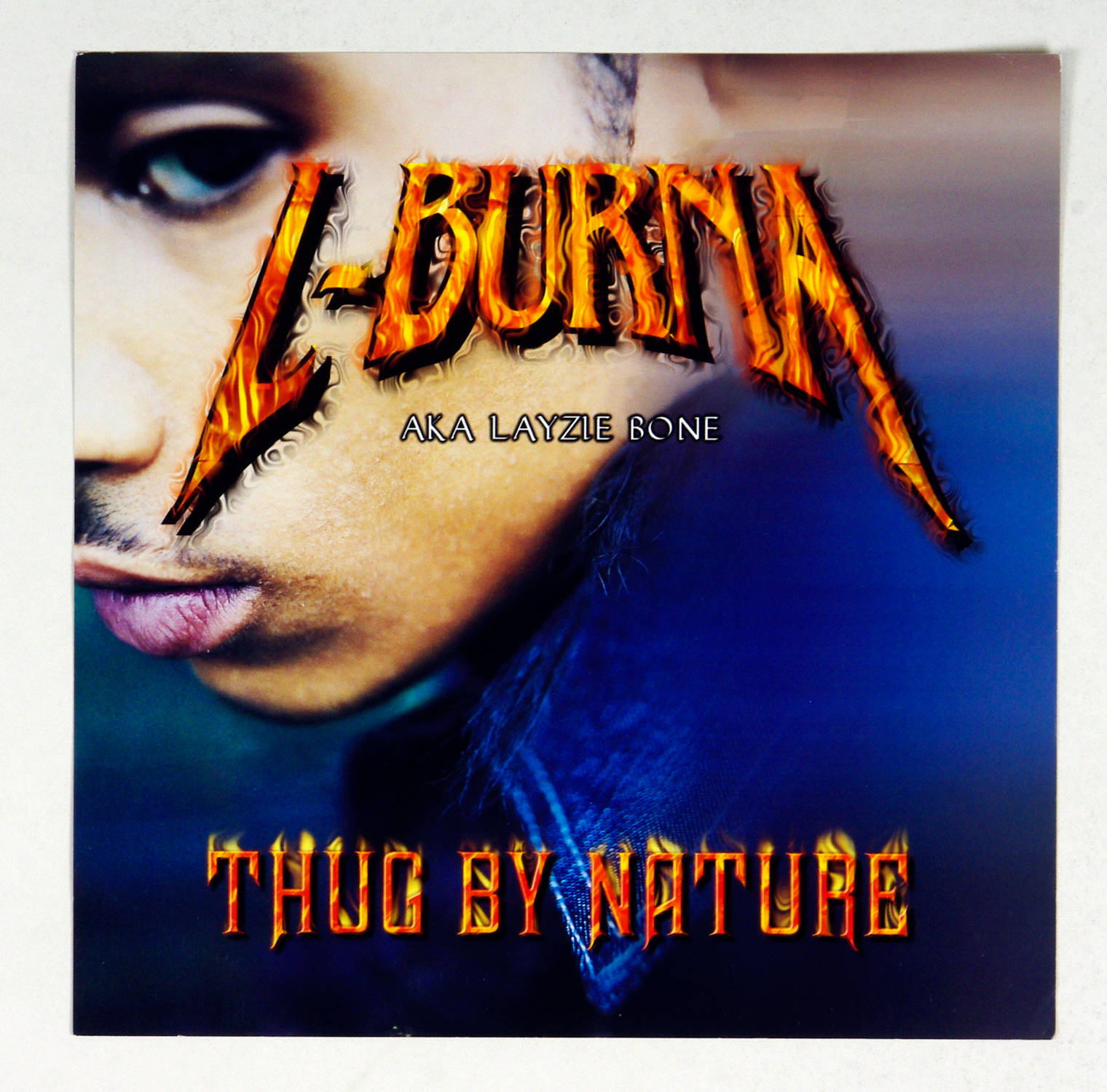 L-Burna Poster Flat Thug By Nature 2001 Albm Promotion 12 x 12 