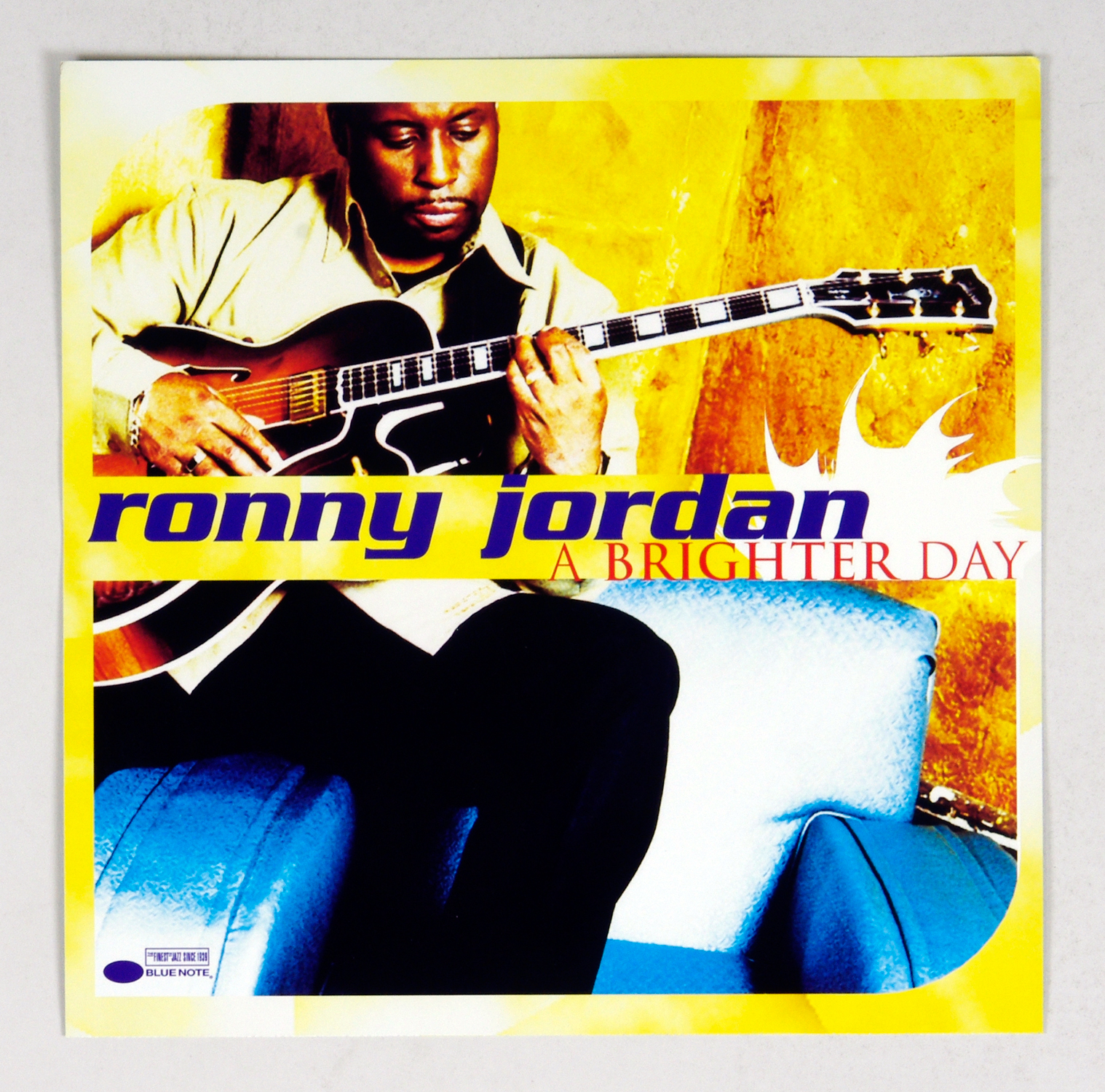 Ronny Jordan Poster Flat 2000 A Brighter Day Album Promotion 12 x 12 