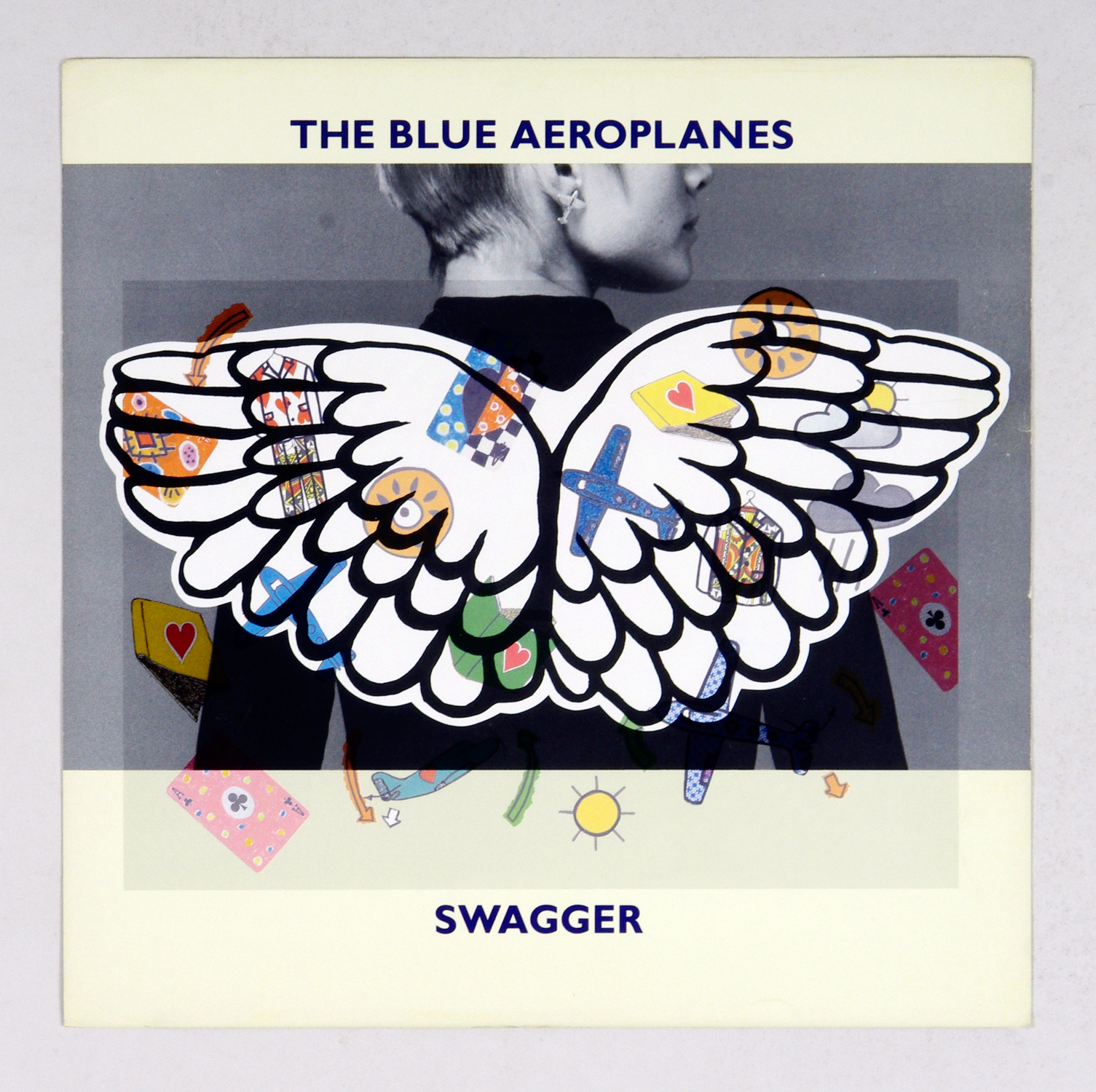 The Blue Aeroplanes Poster Flat 1990 SWAGGER Album Promotion 12 x 12