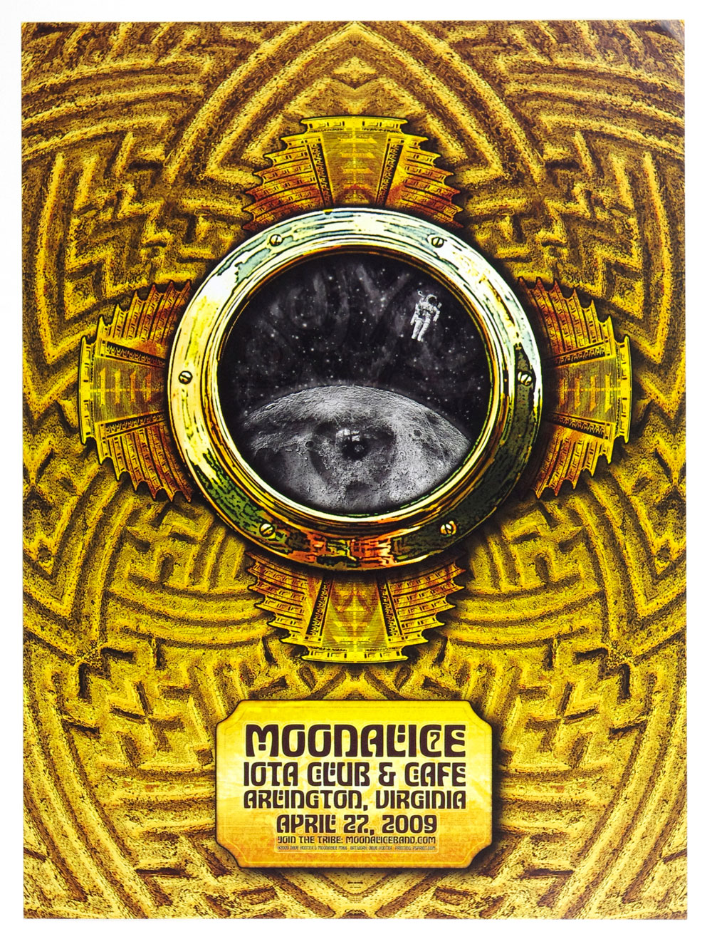 Moonalice Poster 2009 Apr 27 Arlington Virginia