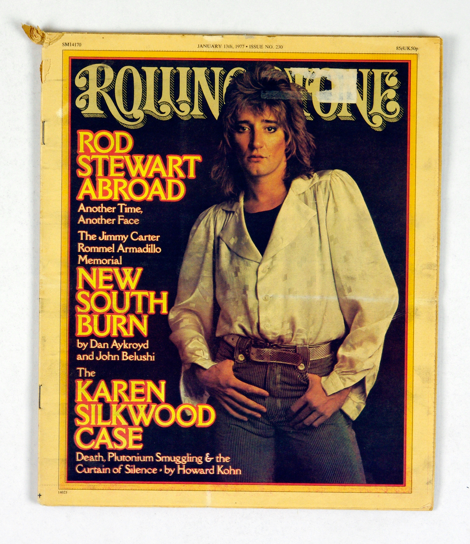 Rolling Stone Back Issue Magazine 1977 Jan 13 No. 230 Rod Stewart