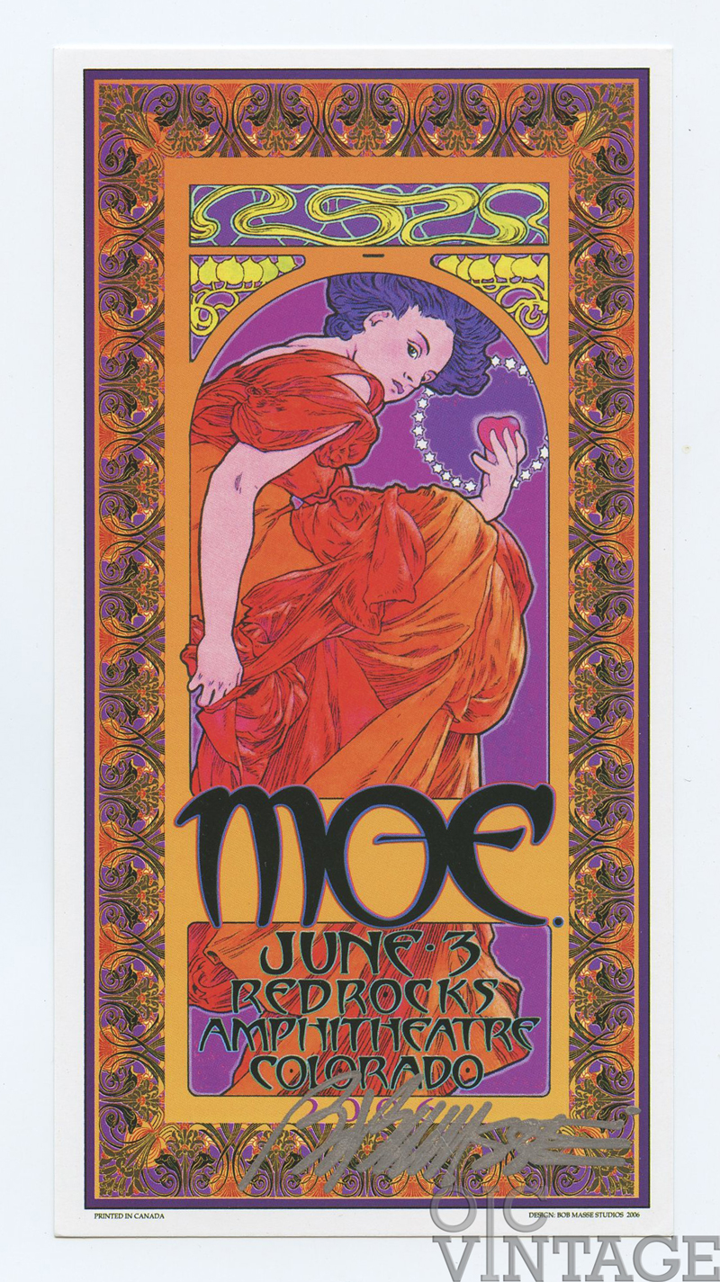 MOE. Handbill 2006 Jun 3 Red Rock Amphitheatre