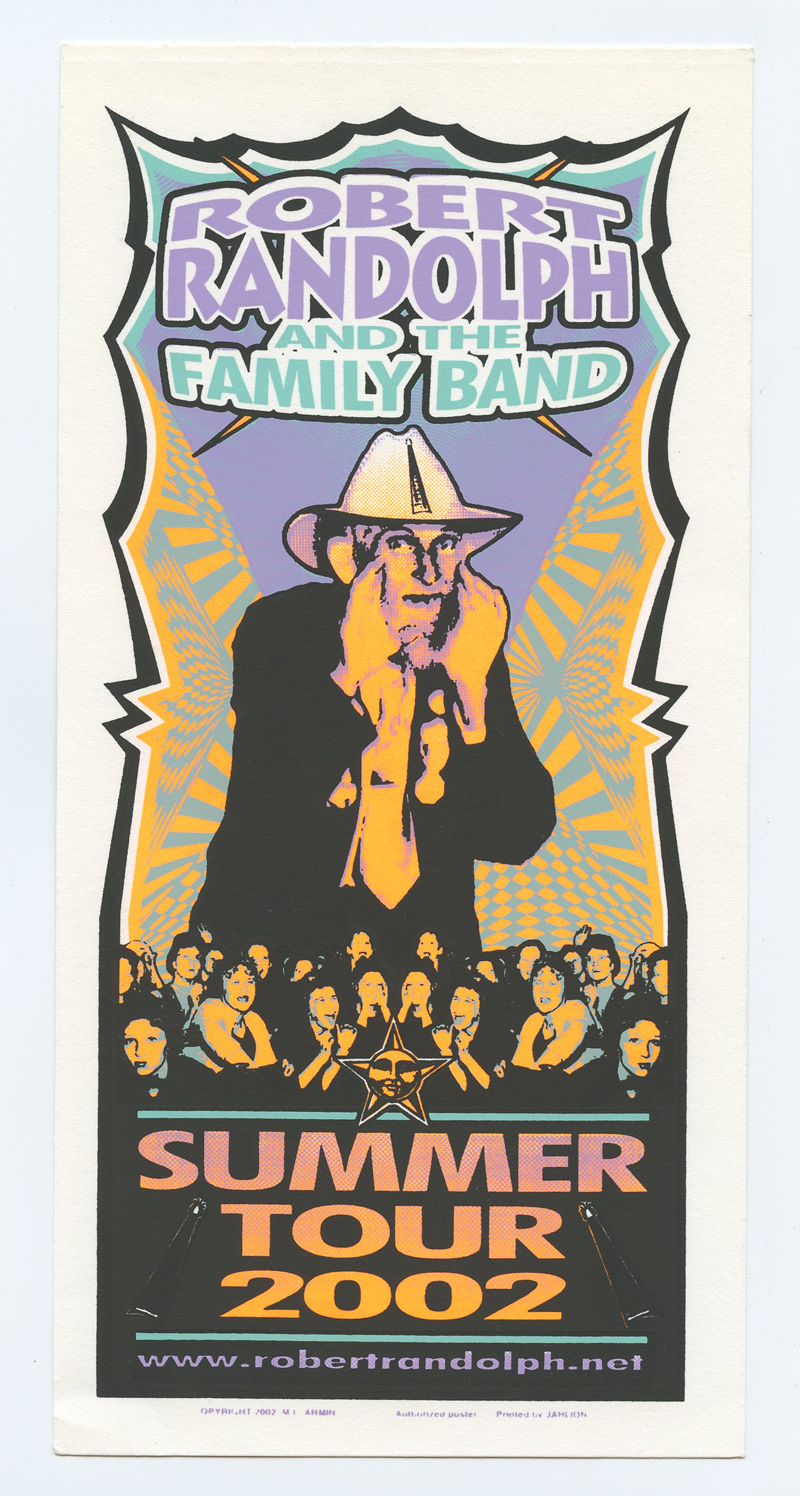 Robert Randolph Handbill 2002 Summer Tour Mark Arminski