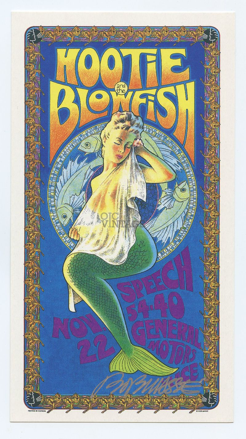 Hootie and the Blowfish Handbill GM Place 1996 Nov 22 Bob Masse