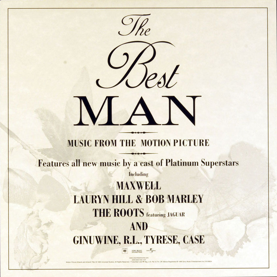 The Best Man Poster Flat 1999 Original Soundtrack Album Promotion 12 x 12