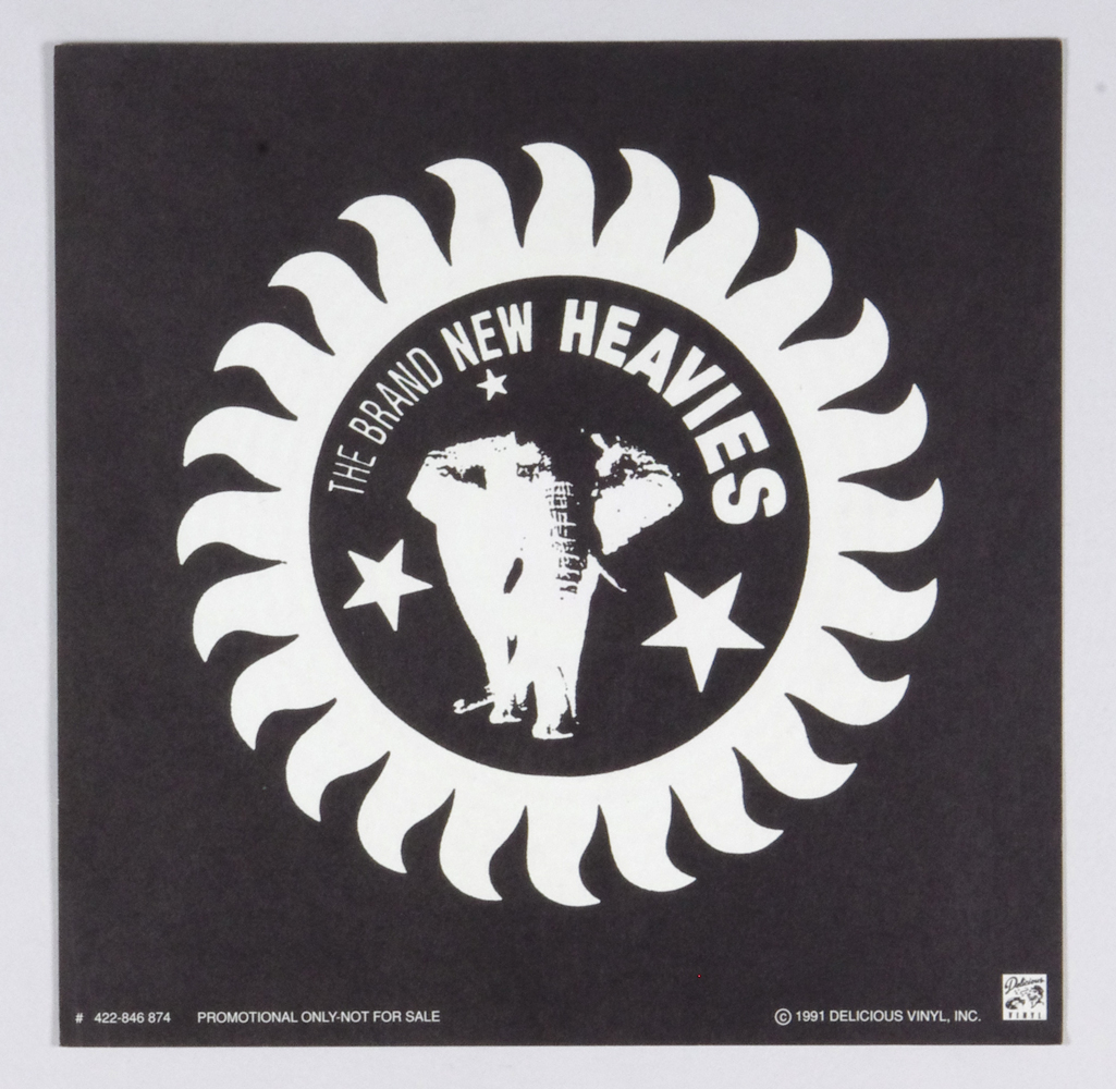 The Brand New Heavies Poster Flat 1991 Self Titled Album Promotion 12 x 12