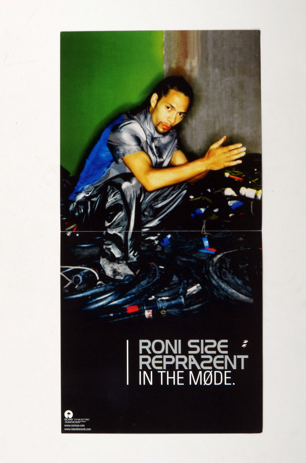 Roni Size / Reprazent Poster Flat 2000 ‎In The Mode Album Promo 12 x 12