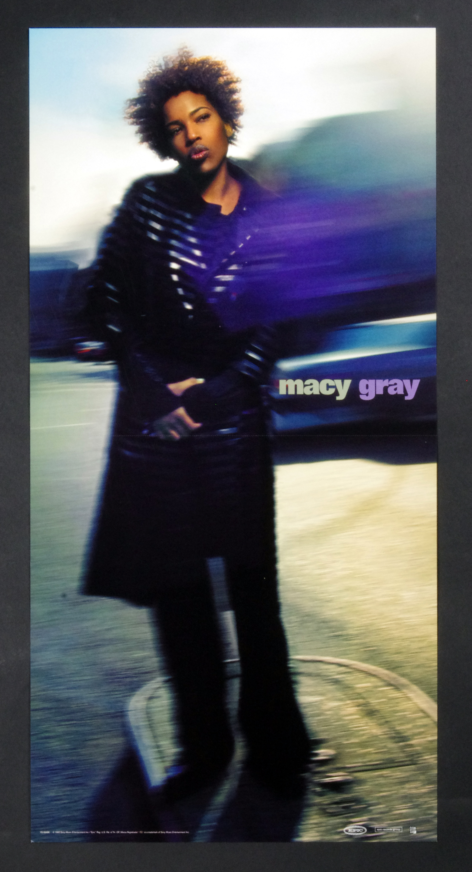 Macy Gray Poster Flat 1999 On How Life Is Album Promotion 12 x 12 