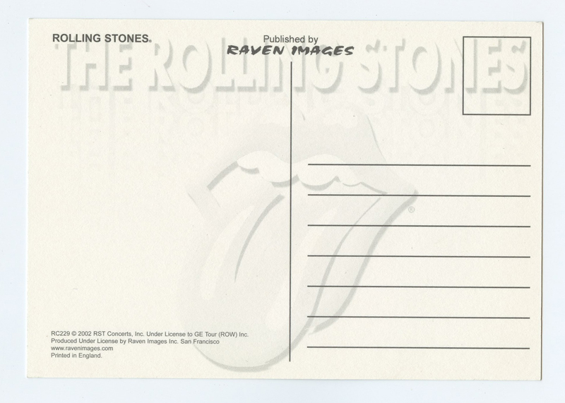 The Rolling Stones Postcard Greatest Hits Album Raven Image