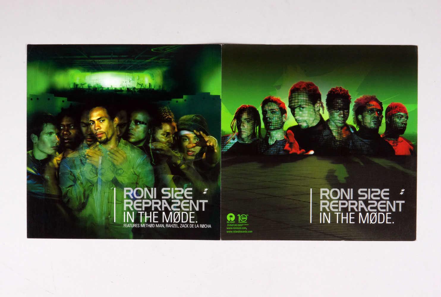 Roni Size / Reprazent Poster Flat 2000 ‎In The Mode Album Promo 12 x 12