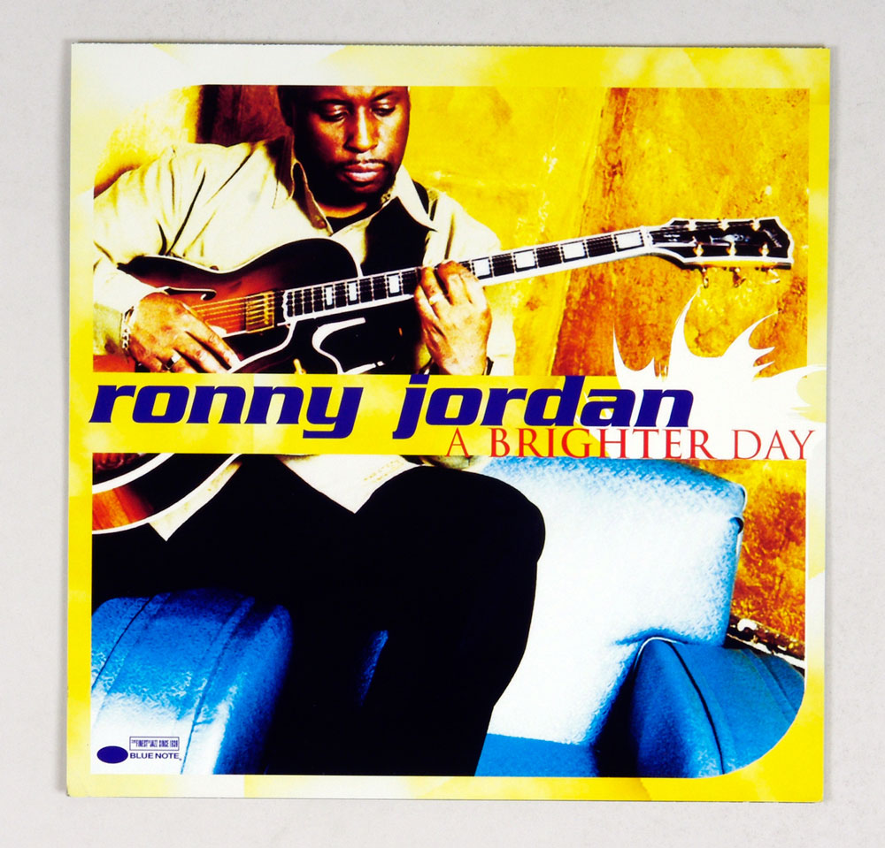 Ronny Jordan Poster Flat 2000 A Brighter Day Album Promotion 12 x 12 