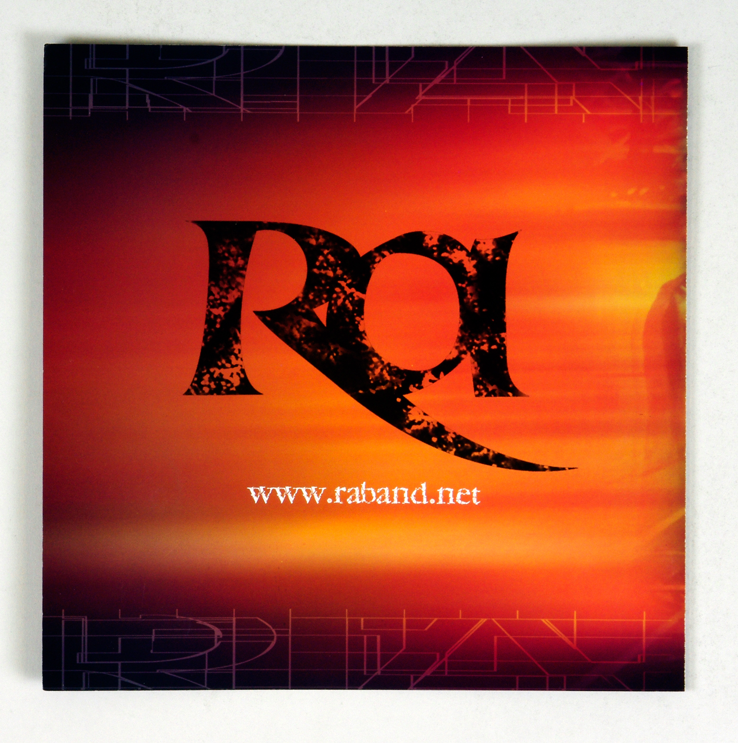 Ra Poster Flat 2002 From One Album Promotion 12 x 12 