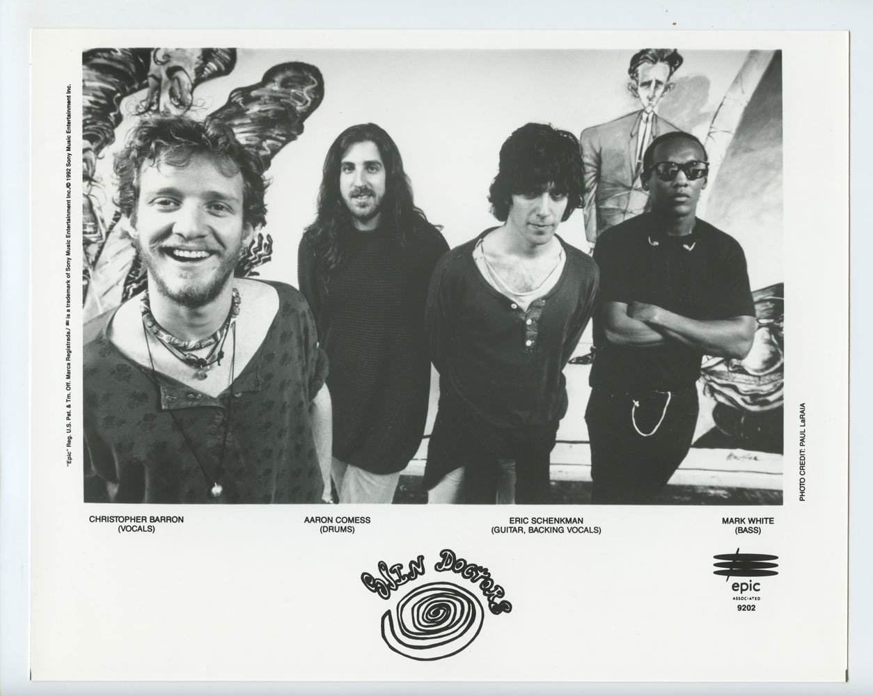 Spin Doctors Photo 1991 Epic Associates