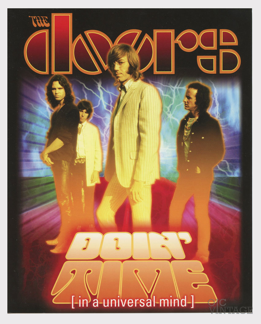 The Doors Postcard 8 x 10 Gourp Photo Don't Time