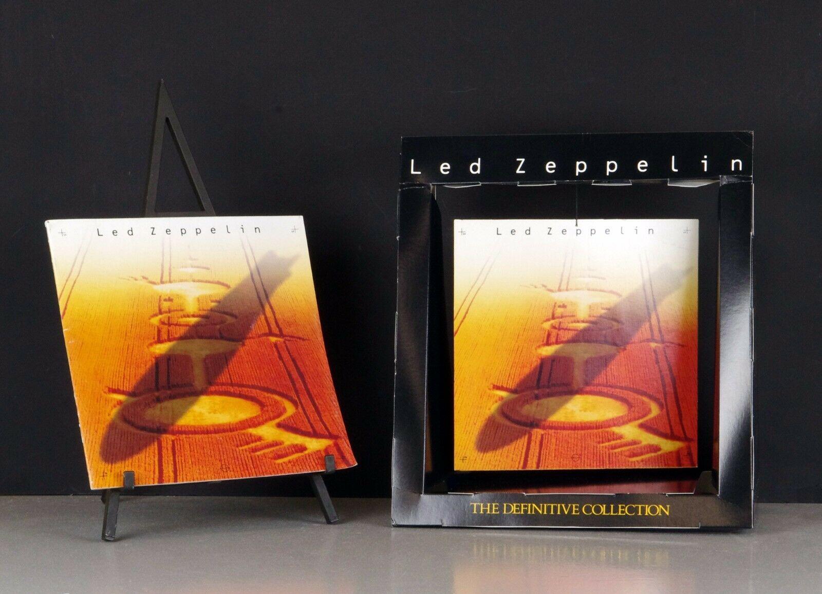 Led Zeppelin Definitive Collection Retail Store Promotion Display Set 1990