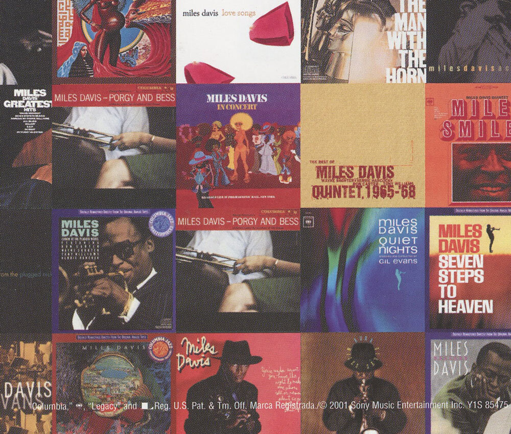 Miles Davis Poster 2001 The Essential Miles Davis Album Promotion Columbia Records