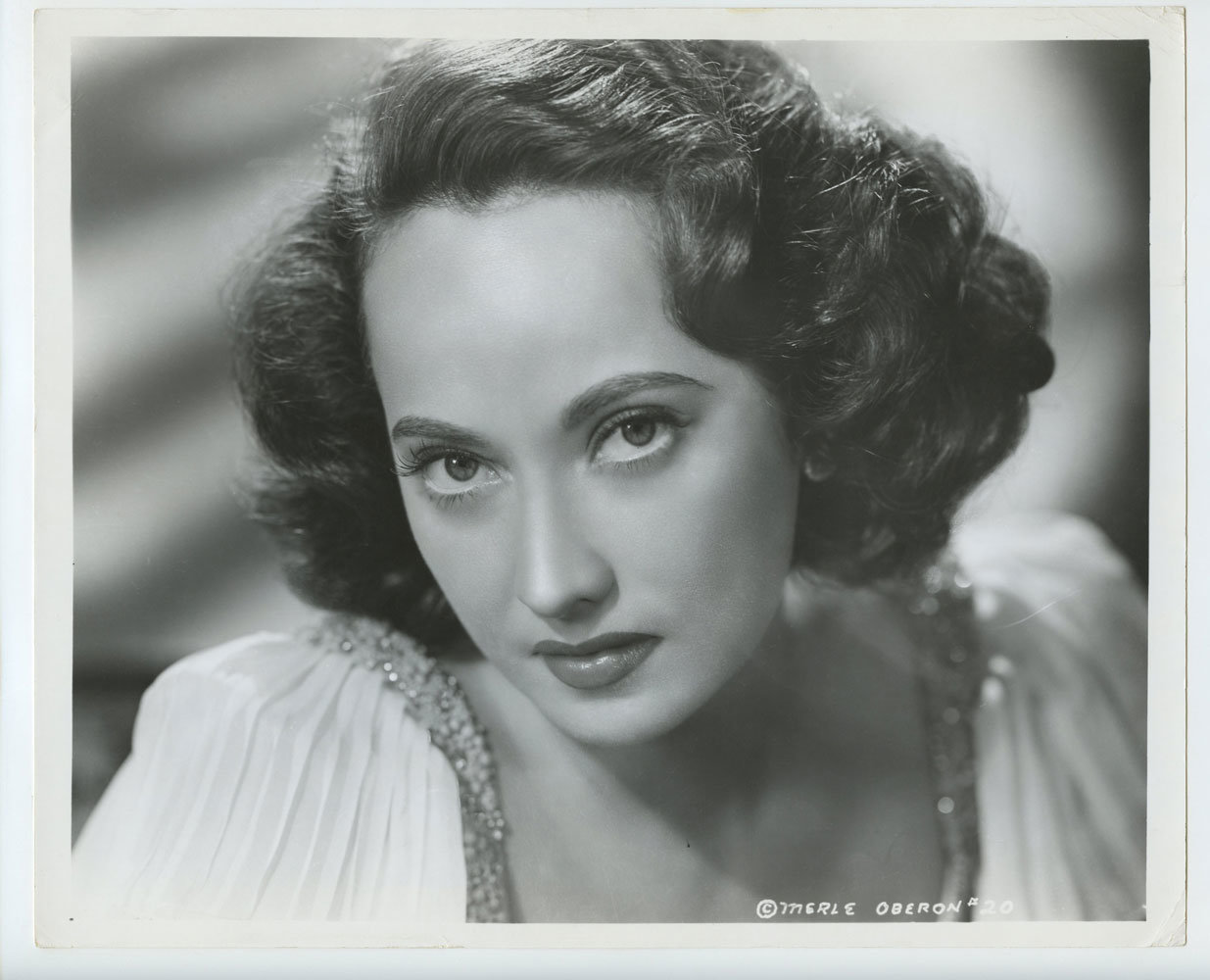 Merle Oberon Photo 1930s Publicity Portrait Original Vintage