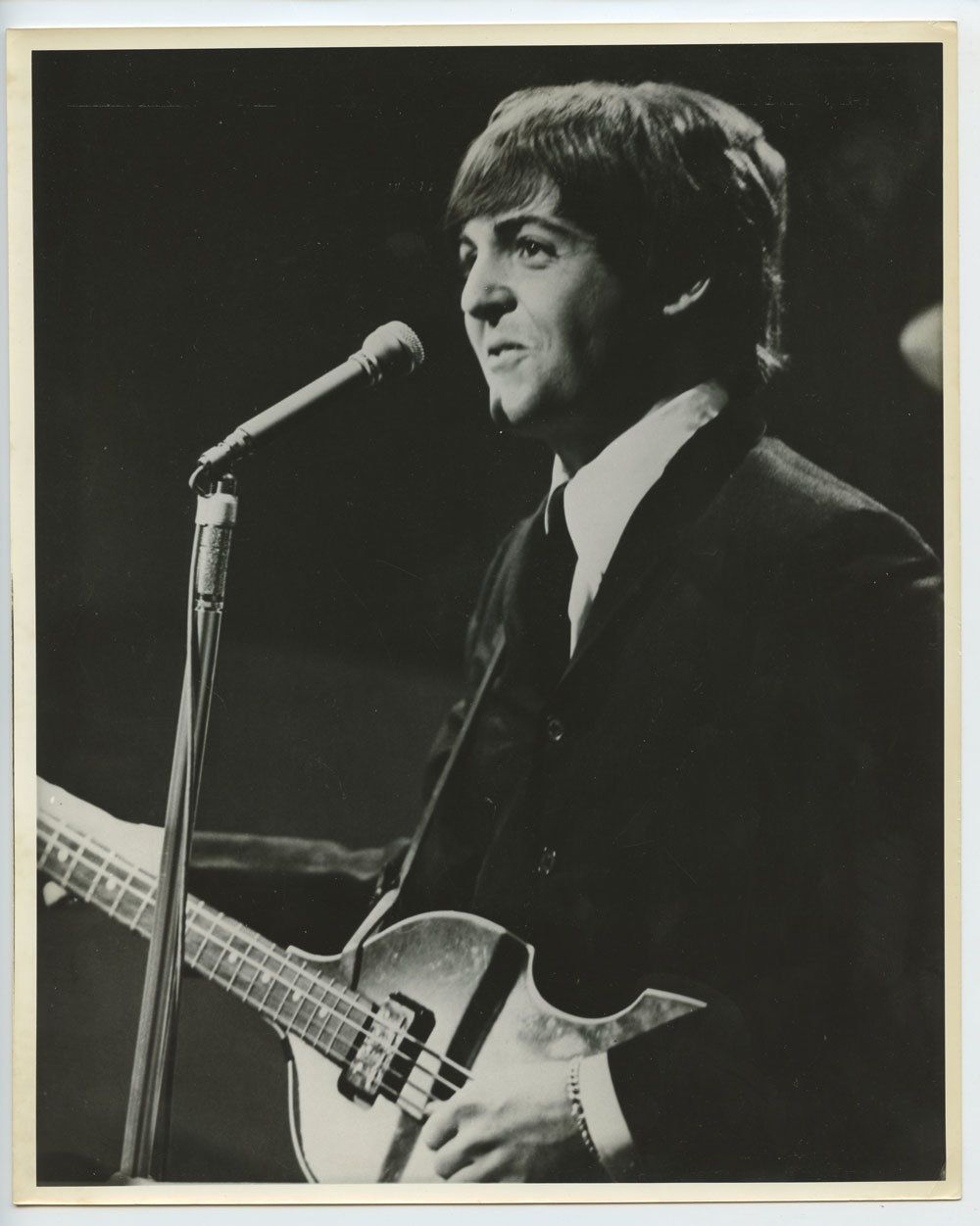 The Beatles Photo Paul McCartney 1964 Publicity Promo 