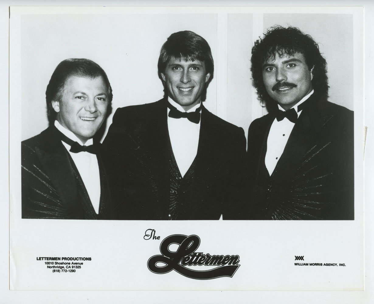 The Lettermen Photo 1980s Publicity Promotion