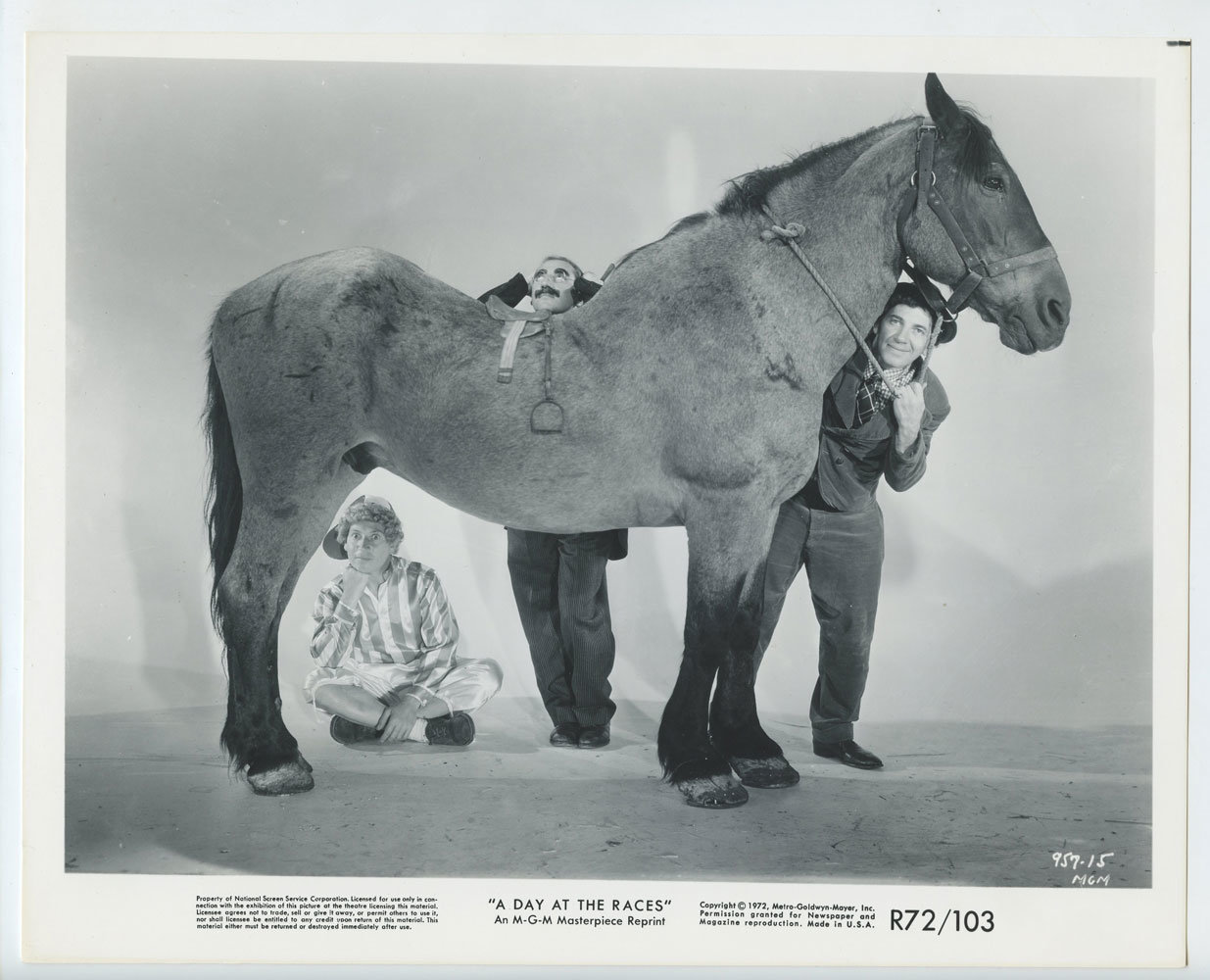 Marx Brothers Photo 1937 A Day at the Races Original Vintage R72