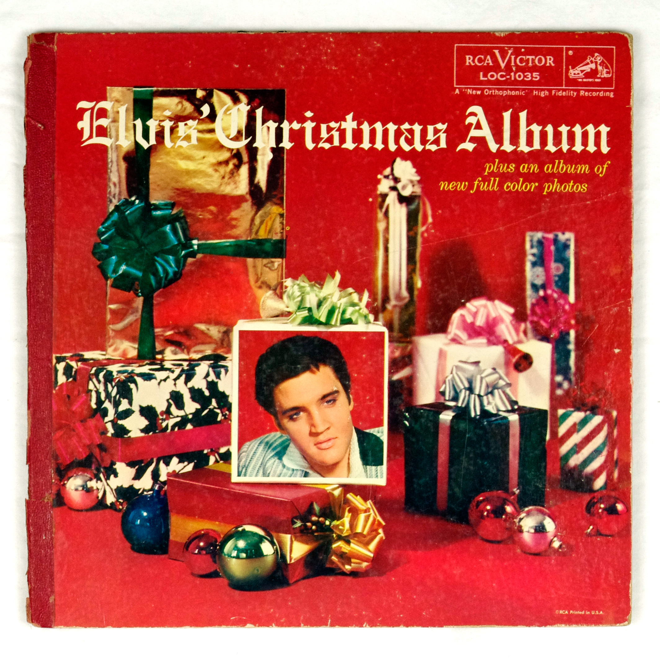 Presley ‎Vinyl Elvis' Christmas Album Vintage Collectibles Poster Ticketstbus Handbills