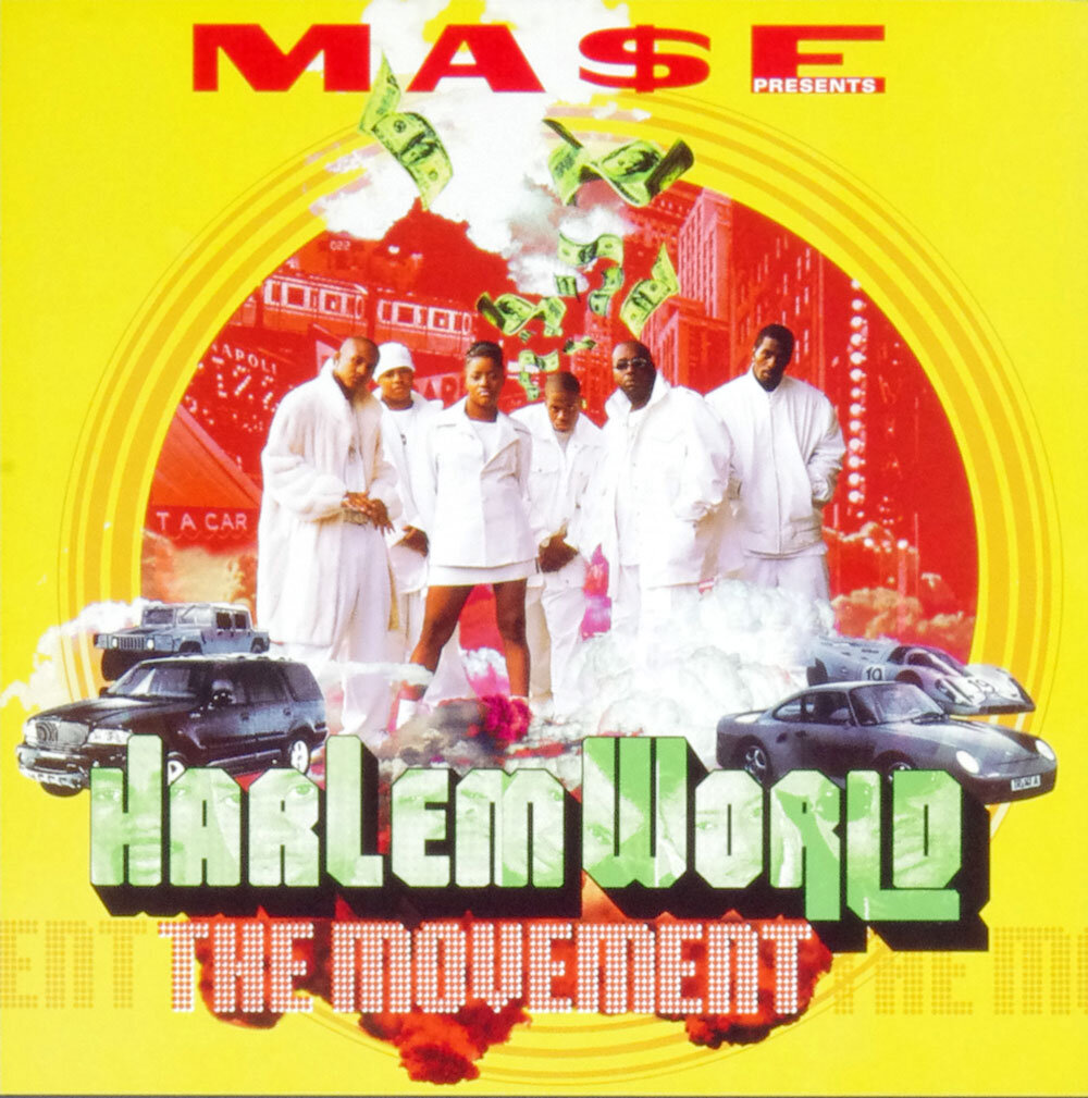 Mase Presents Harlem World Poster Flat 1999  The Movement Album Promo 12 x 12