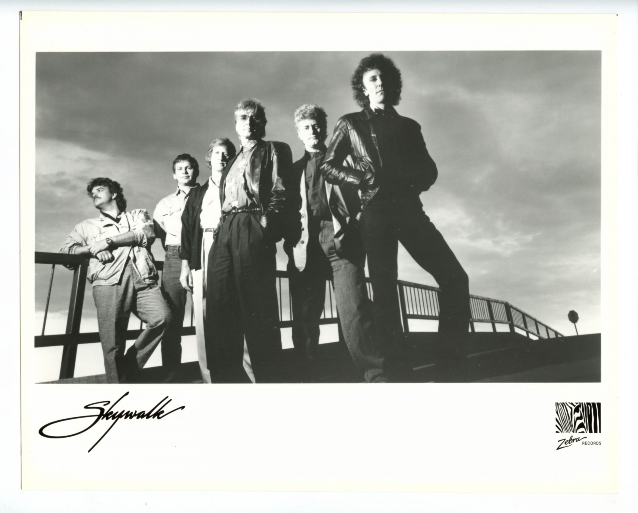 Skywalk Photo 1980s Zebra Records