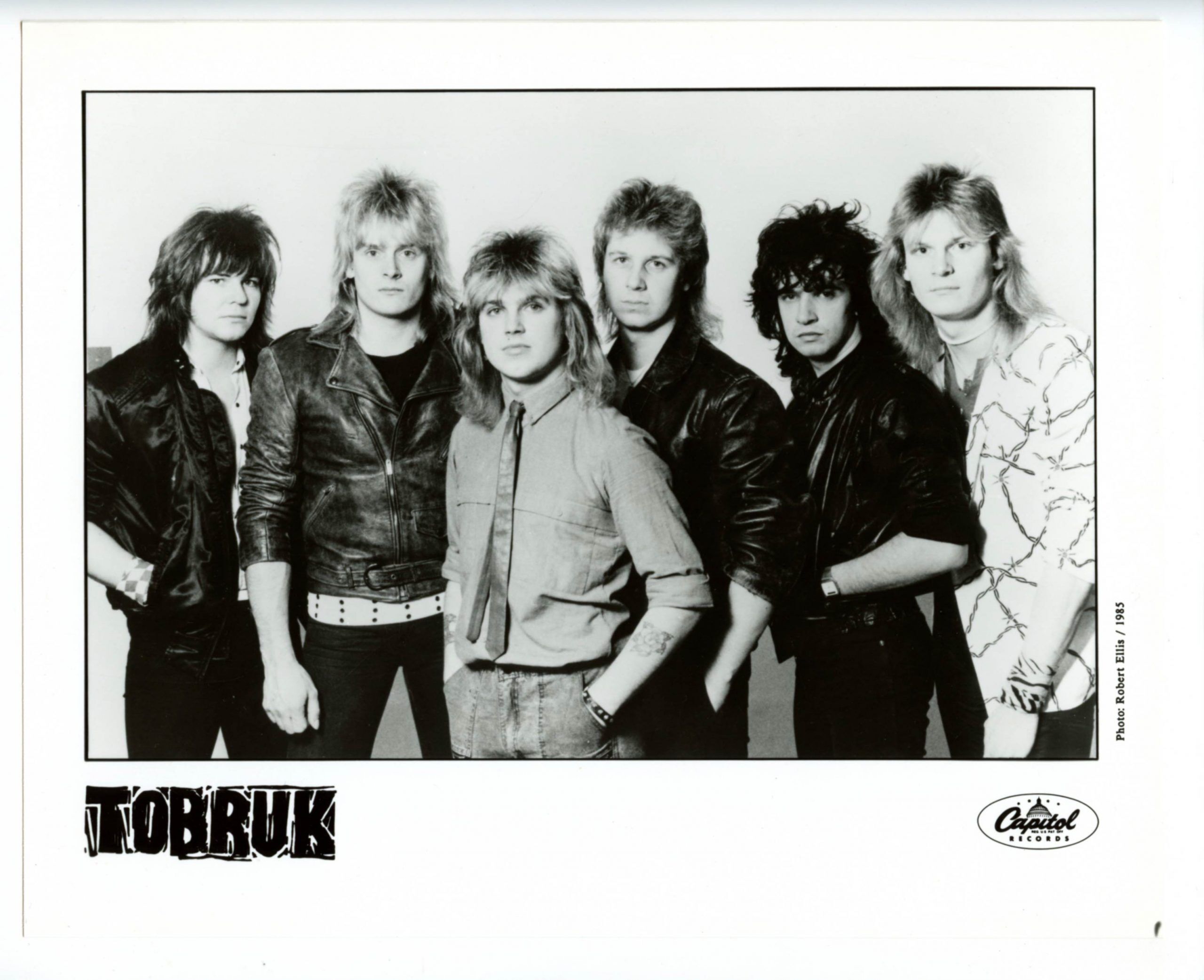 Tobruk Photo 1985 Capitol Records