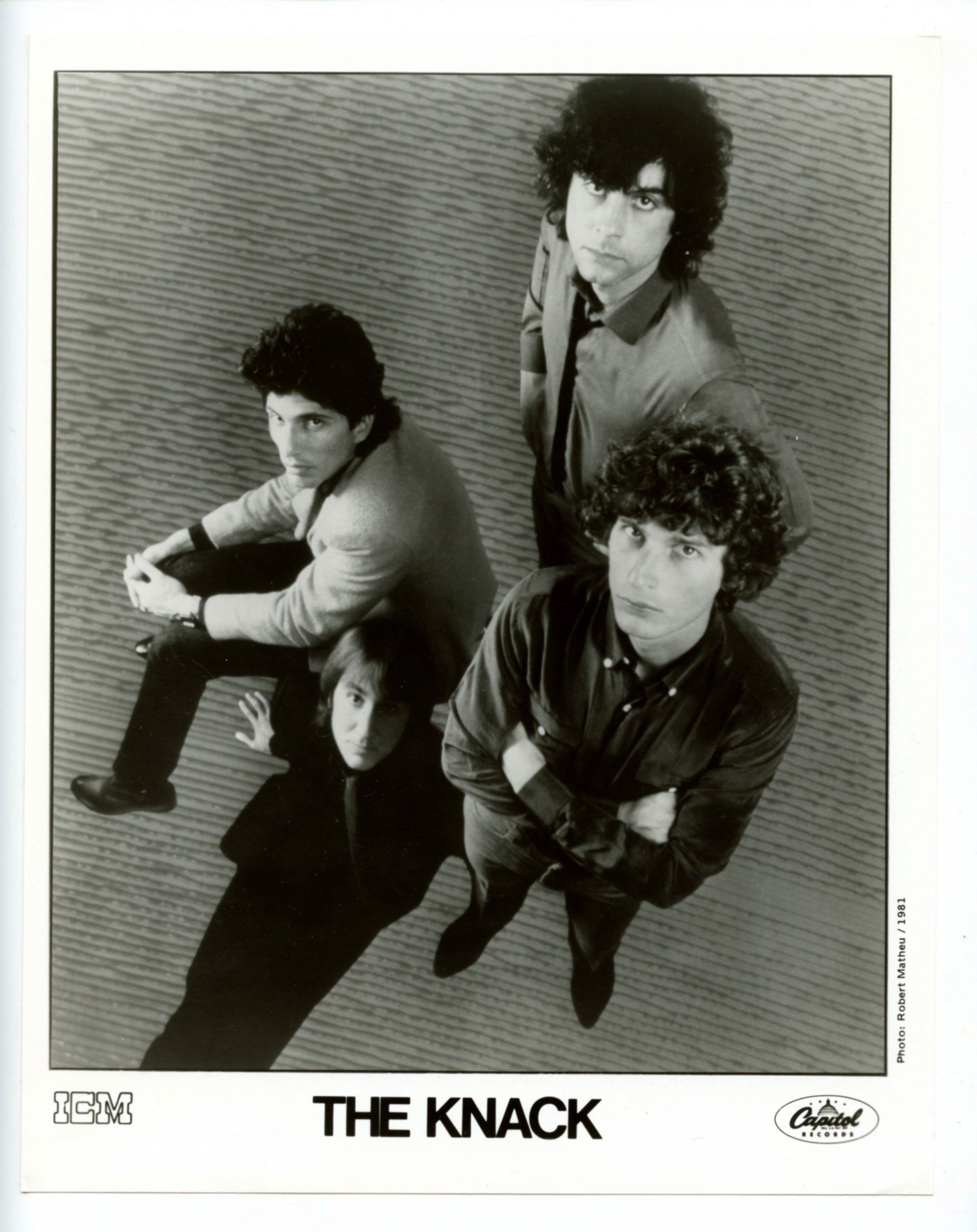 The Knack Photo 1981 Capitol Records