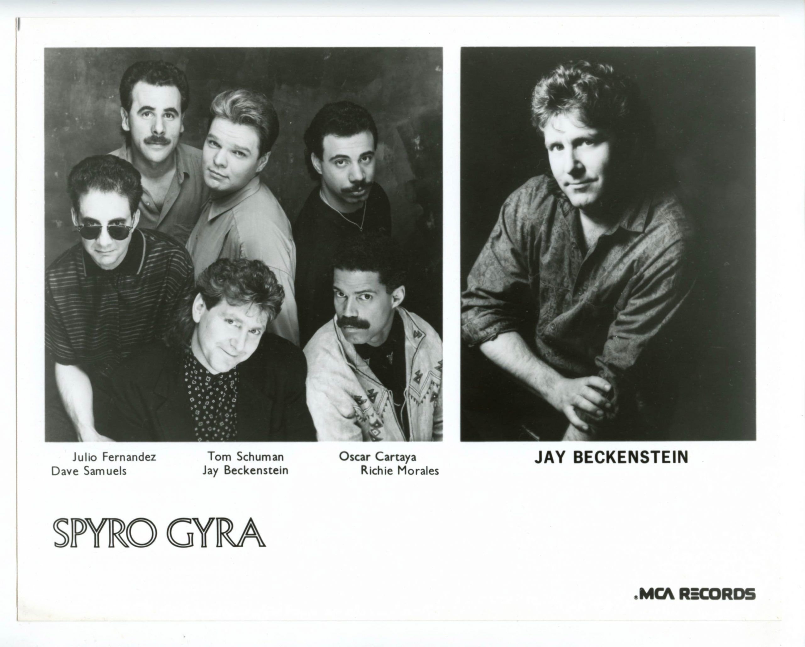 Spyro Gyra Photo 1980s MCA Records