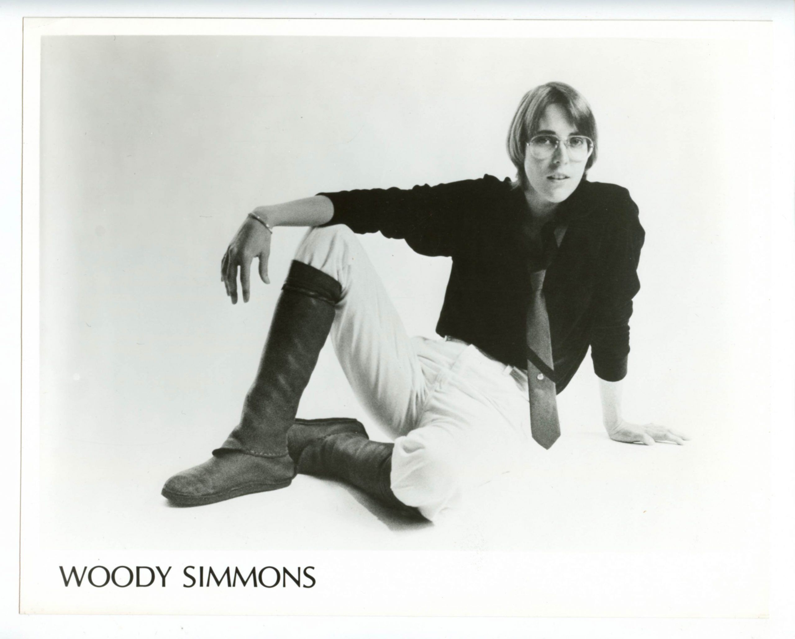 Woody Simmons Photo 1980s Deep River Records