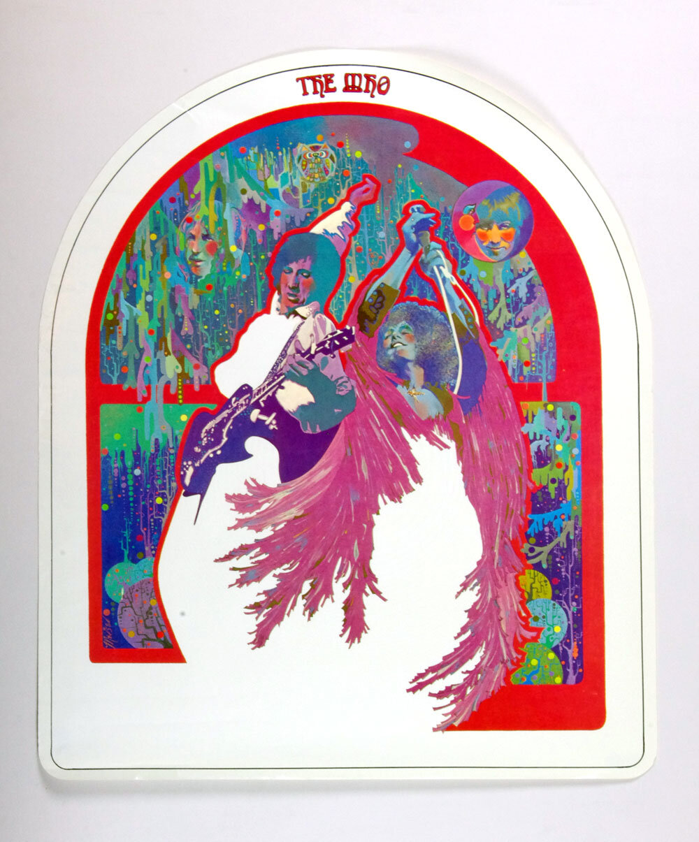 The Who Poster 1971 Who's Next Album Promotion Decca Records