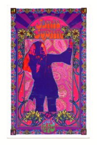 Janis Joplin Handbill Commemorative Artwork Bob Masse